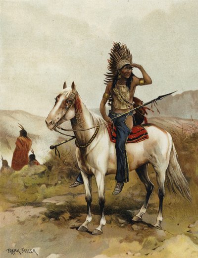 Un Jefe Indio Sioux de Frank Feller
